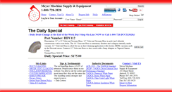 Desktop Screenshot of meyermachine.com